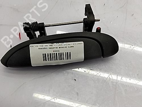 Used Front left exterior door handle RENAULT CLIO II (BB_, CB_) 1.2 (BB0A, BB0F, BB10, BB1K, BB28, BB2D, BB2H, CB0A,... (58 hp) 30623304