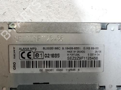Radio SEAT IBIZA III (6L1) 1.4 16V | BP30921139E6