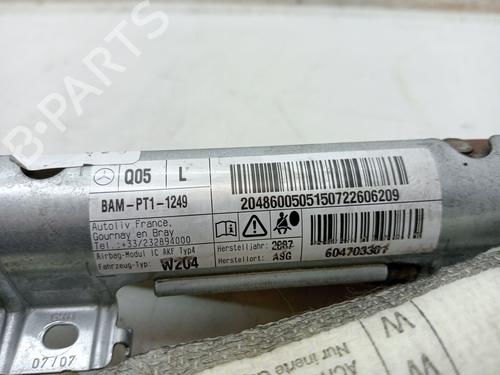 Left curtain airbag MERCEDES-BENZ C-CLASS (W204) C 320 CDI (204.022) | BP23356961C11 