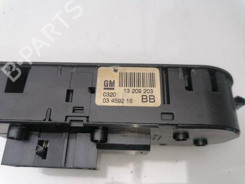 Used Left front window switch OPEL ZAFIRA / ZAFIRA FAMILY B (A05) 1.9 CDTI (M75) (150 hp) 23939757