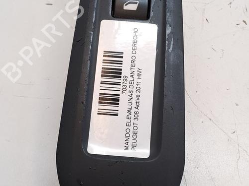 Used Right front window switch PEUGEOT 308 II (LB_, LP_, LW_, LH_, L3_) 1.2 THP 130 (131 hp) 27630738