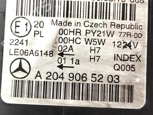 Right headlight MERCEDES-BENZ C-CLASS (W204) C 200 CDI (204.001) | BP36376780C29 - Image 2