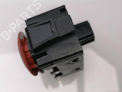 Used Warning switch RENAULT KANGOO / GRAND KANGOO II (KW0/1_) 1.5 dCi 90 (KW18) (91 hp) 23381128
