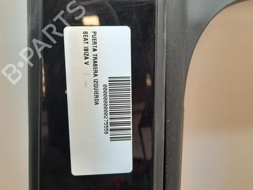 Left rear door SEAT IBIZA V (KJ1, KJG) 1.6 TDI | BP23350098C4 
