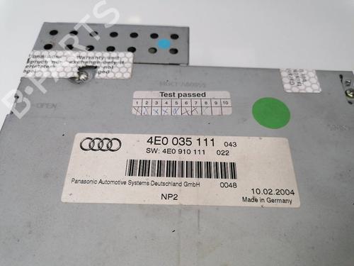 Bilradio AUDI A8 D3 (4E2, 4E8) 4.2 quattro | BP25483061E6 