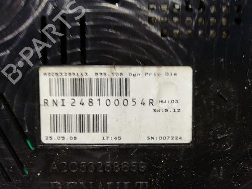 Used Instrument cluster RENAULT MEGANE III Hatchback (BZ0/1_, B3_) 1.5 dCi (106 hp) 25459854