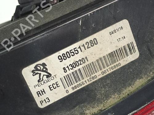 Right tailgate light PEUGEOT 3008 I MPV (0U_) 1.6 BlueHDi 120 | BP27463961C80 