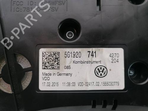 Instrument cluster VW GOLF VII (5G1, BQ1, BE1, BE2) 1.6 TDI | BP23941734C47 