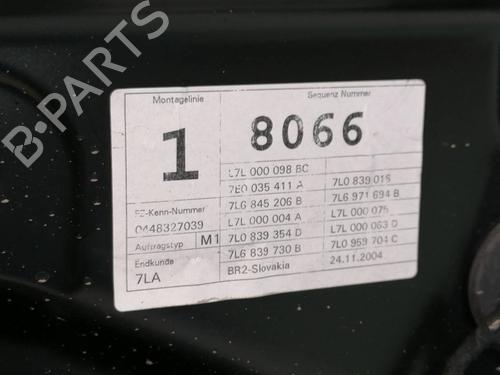 Vindusheismekanisme høyre bak VW TOUAREG (7LA, 7L6, 7L7) 3.0 V6 TDI (225 hp) 24107697