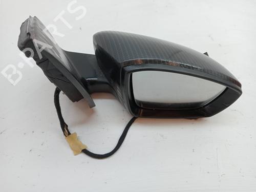 Used Right mirror VW POLO V (6R1, 6C1) 1.6 TDI (75 hp) 23340599