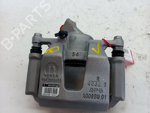 Used Right front brake caliper OPEL CORSA F (P2JO) 1.2 MHEV (101 hp) 30622354