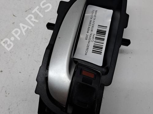 Used Rear right interior door handle TOYOTA YARIS (_P13_) 1.0 (KSP130_, KSP130) (69 hp) 23375677