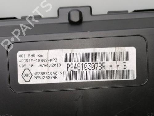 Instrument cluster RENAULT KANGOO / GRAND KANGOO II (KW0/1_) 1.5 dCi 75 (KW07, KW10, KW04) | BP23938015C47 