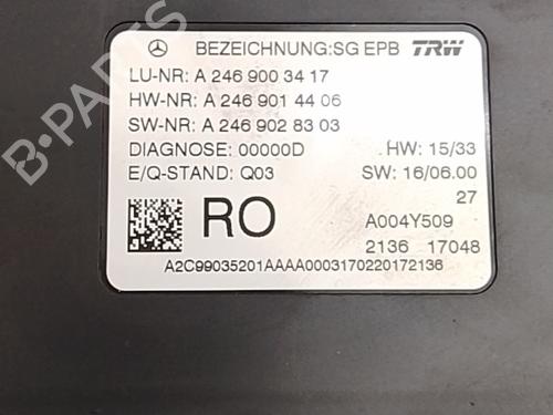 Electronic module MERCEDES-BENZ A-CLASS (W176) A 200 CDI / d (176.008) | BP38771979M83 - Image 4