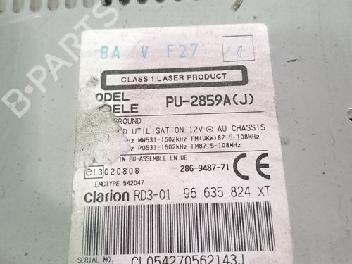 Radio CITROËN BERLINGO / BERLINGO FIRST Box Body/MPV (M_) 1.6 HDI 75 (MB9HW) | BP24108716E6 