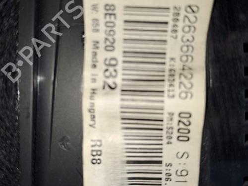Instrument cluster AUDI A4 B7 Avant (8ED) 2.0 TDI | BP23372187C47 