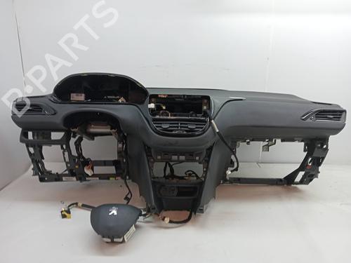 Used Airbag Kit PEUGEOT 208 I (CA_, CC_) 1.6 HDi (92 hp) 23349585