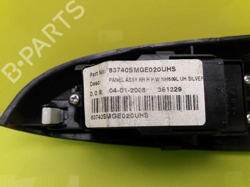 Right rear window switch HONDA CIVIC VIII Hatchback (FN, FK) 1.8 (FN1, FK2) | BP23453730I28 
