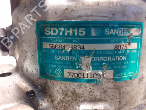 AC compressor RENAULT LAGUNA II (BG0/1_) 1.9 dCi (BG08, BG0G) | BP26538893M34 