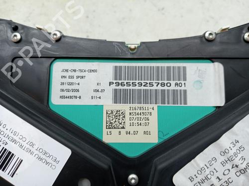 Instrument cluster PEUGEOT 307 CC (3B) 1.6 16V | BP23360085C47 