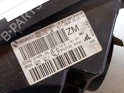 Right headlight RENAULT CAPTUR I (J5_, H5_) 0.9 TCe 90 | BP39900933C29 - Image 2