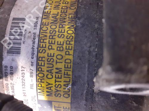 AC compressor NISSAN ALMERA II Hatchback (N16) 2.2 dCi | BP28337069M34 