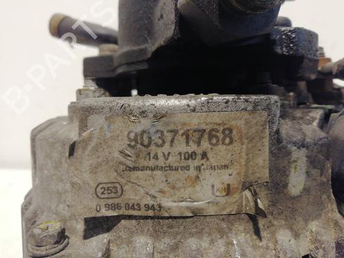 Alternator OPEL VECTRA B (J96) 2.0 DTI 16V (F19) | BP26538012M7