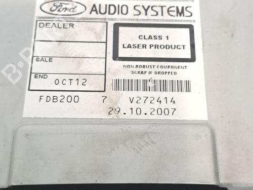 Radio FORD FIESTA V (JH_, JD_) 1.4 TDCi | BP27274505E6