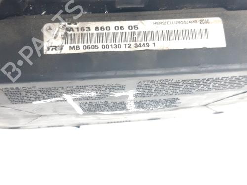 Left curtain airbag MERCEDES-BENZ M-CLASS (W163) ML 270 CDI (163.113) | BP32159511C11