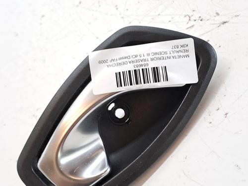 Høyre bak invendig håndtak RENAULT MEGANE II Saloon (LM0/1_) 1.5 dCi (LM0F, LM0T, LM2B) (82 hp) 28037291