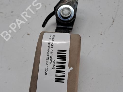 Used Seat buckle OPEL INSIGNIA A Saloon (G09) 2.0 CDTI (69) (160 hp) 23370790