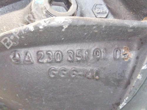 Rear differential MERCEDES-BENZ E-CLASS (W211) E 270 CDI (211.016) | BP24107321M24 