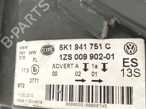 Left headlight VW GOLF V (1K1) 2.0 TDI | BP39740540C28 - Image 6