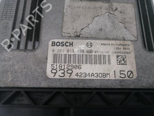 Engine control unit (ECU) ALFA ROMEO 159 (939_) 1.9 JTDM 16V (939AXF1B, 939AXC1B) | BP23381255M57 