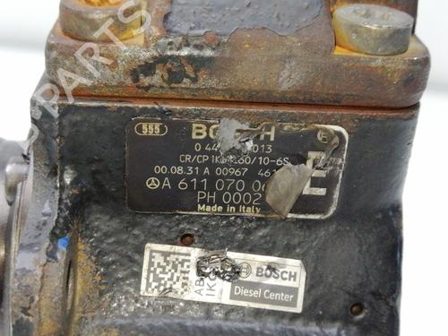 Used Injection pump MERCEDES-BENZ VITO Van (W638) 112 CDI 2.2 (638.094) (122 hp) 25346935