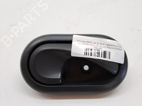 Højre fortil invendig håndtag DACIA DOKKER Express Box Body/MPV 1.5 dCi 75 / Blue dCi 75 (FEJW, FEAH) (75 hp) 26921394