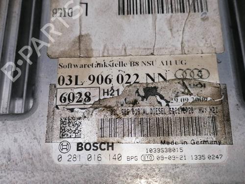 Used Engine control unit (ECU) AUDI A4 B8 Avant (8K5) 1.8 TFSI (160 hp) 23651879