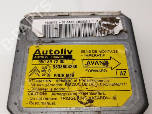 Kollisjonspute styreenhet CITROËN JUMPER II Van 2.2 HDi 100 | BP23453529M53 