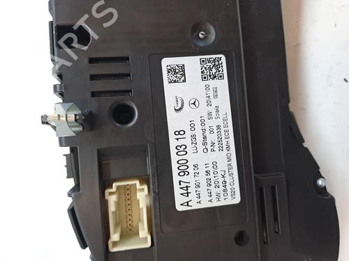 Instrument cluster MERCEDES-BENZ VITO Tourer (W447) eVITO (447.703, 447.705) | BP23360639C47 