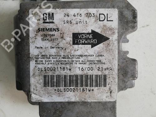Computer motormanagement OPEL ASTRA F Convertible (T92) 1.6 i (71 hp) 25459486