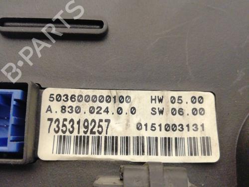 Climate control FIAT STILO (192_) 1.6 16V (192_XB1A) | BP25457692I5 