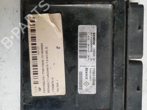 Engine control unit (ECU) RENAULT LAGUNA II (BG0/1_) 1.9 dCi (BG08, BG0G) | BP25458222M57 