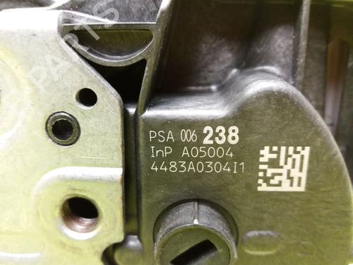 Rear right lock PEUGEOT 3008 I MPV (0U_) 1.6 HDi | BP23384670C99 
