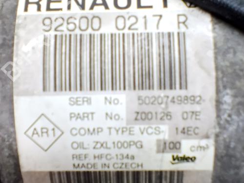 Used AC compressor AC compressor RENAULT CLIO IV Grandtour (KH_) 0.9 TCe 90 (90 hp) 34054519 34054519