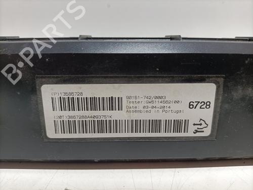 Control unit OPEL ASTRA J Sports Tourer (P10) 1.6 CDTi (35) | BP25455657M11 