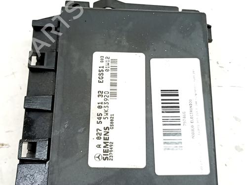 Used Electronic module Electronic module MERCEDES-BENZ C-CLASS (W203) C 200 Kompressor (203.045) (163 hp) 32289176 32289176