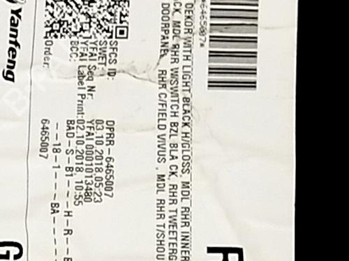 Rear right panel BMW X3 (G01, F97, G08) xDrive 20 d | BP32655876C61