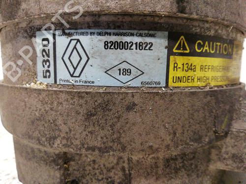 AC-Kompressor RENAULT LAGUNA II (BG0/1_) 1.8 16V (BG0B, BG0C, BG0J, BG0M, BG0V) | BP25460215M34 