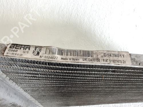 AC radiator FIAT FIORINO MPV (225_) 1.3 JTD Multijet (225BXB1A, 225BXB11) | BP29991955M32 