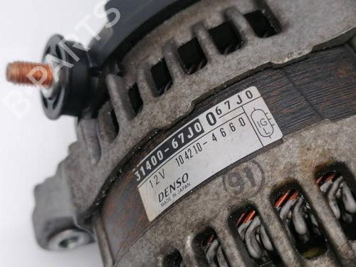 Generator SUZUKI GRAND VITARA II (JT, TE, TD) 1.9 DDiS All-wheel Drive (JT419, TD44, JB419WD, JB419XD,... | BP23937149M7 